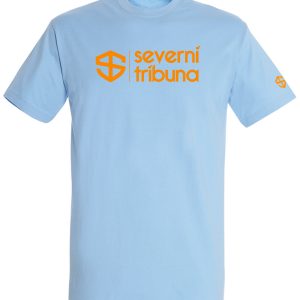 Severni Tribuna Sky Blue / Orange Praha T-Shirt