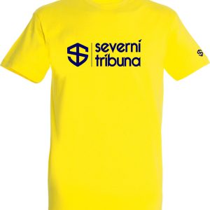Severni Tribuna Yellow & Navy Praha T-Shirt