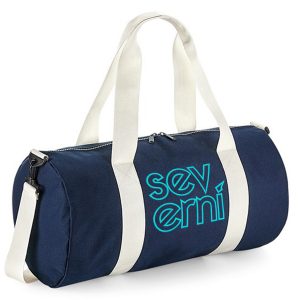 Severni Signature Navy Blue Barrel Bag