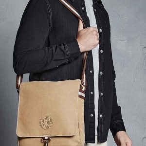 Severni Subculture Khaki / Sand Vintage Canvas Messenger Bag